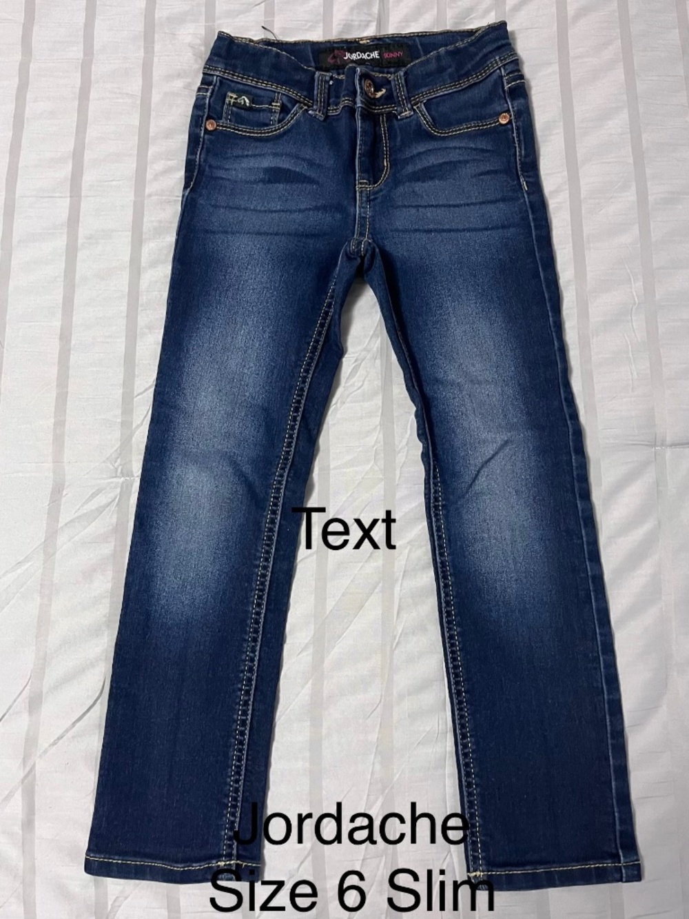 Jordache Girls Size 6 Slim Jeans